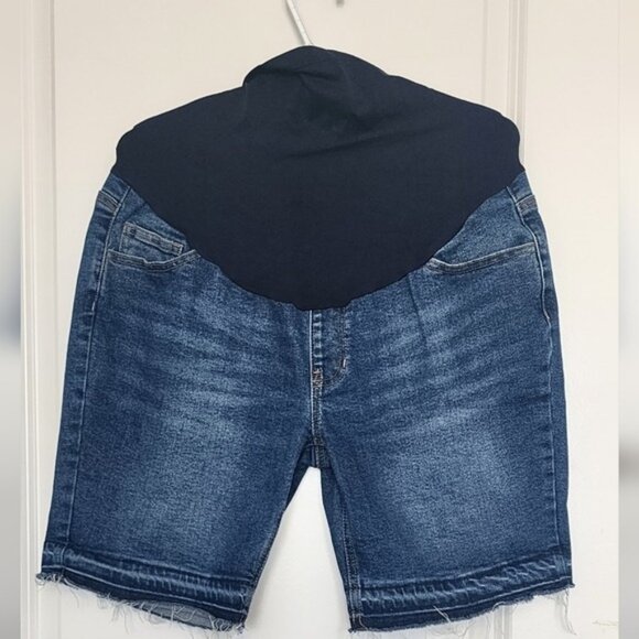 Time and Tru Pants - Time and Tru Maternity Jean Shorts Size Large or 12-14